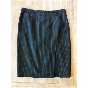 Michael Kors Pinstripe Pencil Skirt